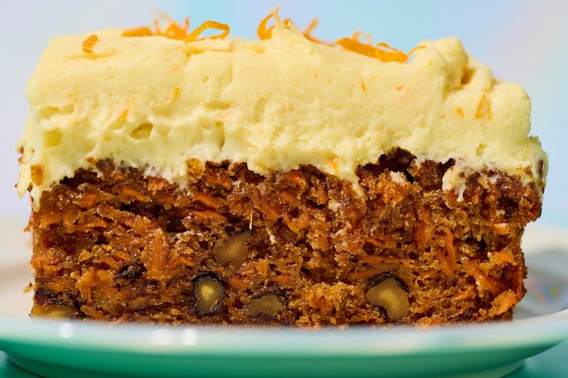Carrot Cake With Cream Cheese Frosting