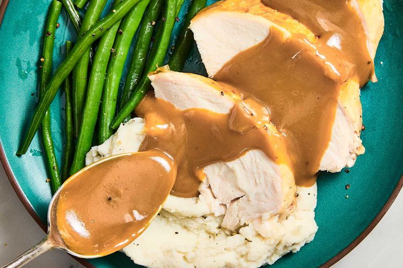 Mix Store-Bought Gravy With Pan Juices Or A Splash Of Wine