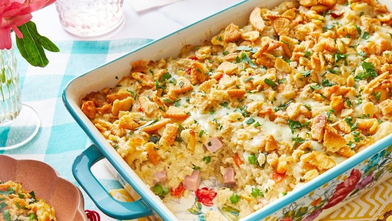 Turkey, Ham, And Vegetable Bake