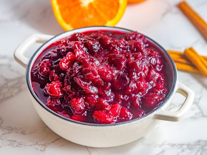 Cranberry Sauce With A Tangy Kick
