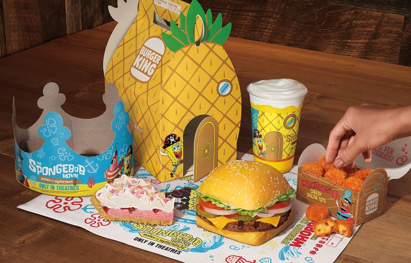 SpongeBob Meets Burger King: What's The Big Splash?