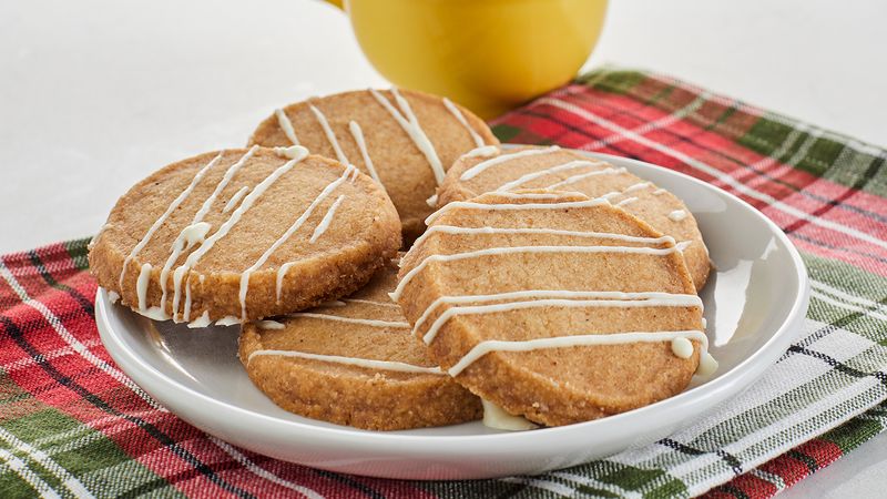Butter Maple Shortbread Biscuits