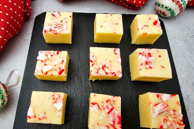 Candy Cane Fudge