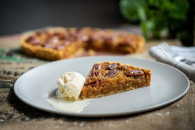 Pecan And Maple Tart