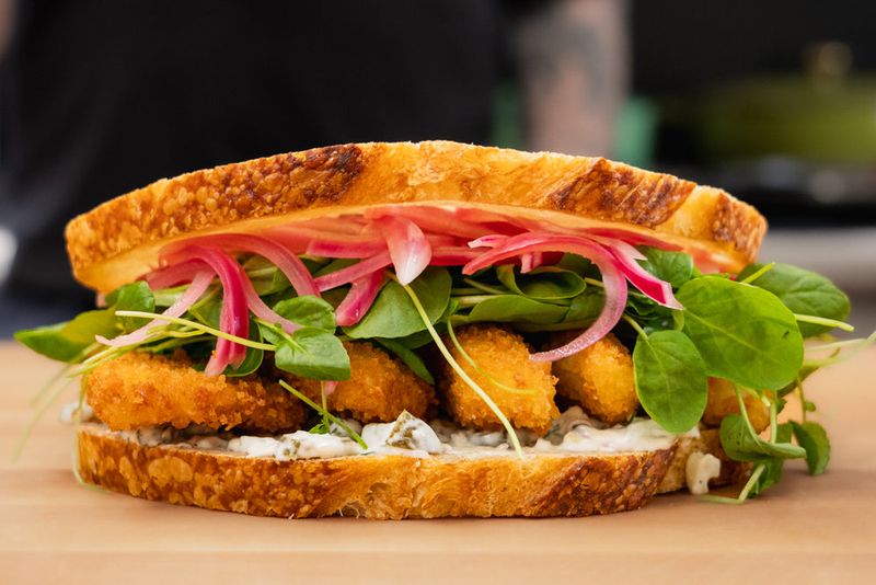 Fish Finger Sandwich