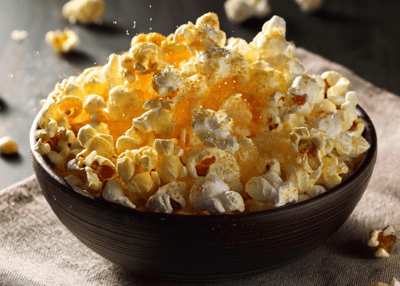 Popcorn Tossed With Butter And Salt