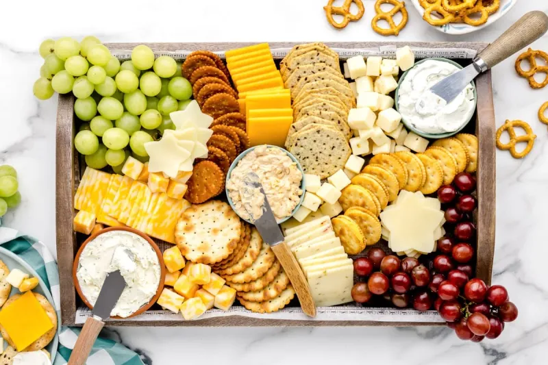 Cheese And Cracker Platter