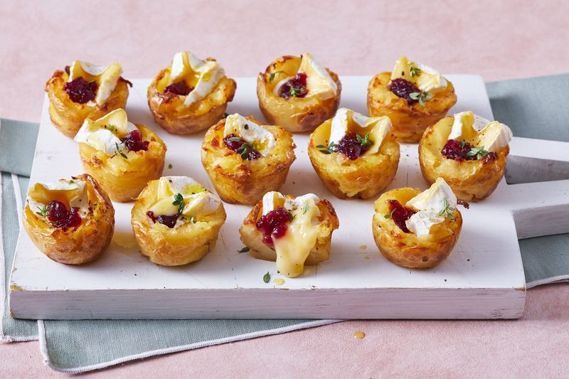 Brie And Cranberry Bites