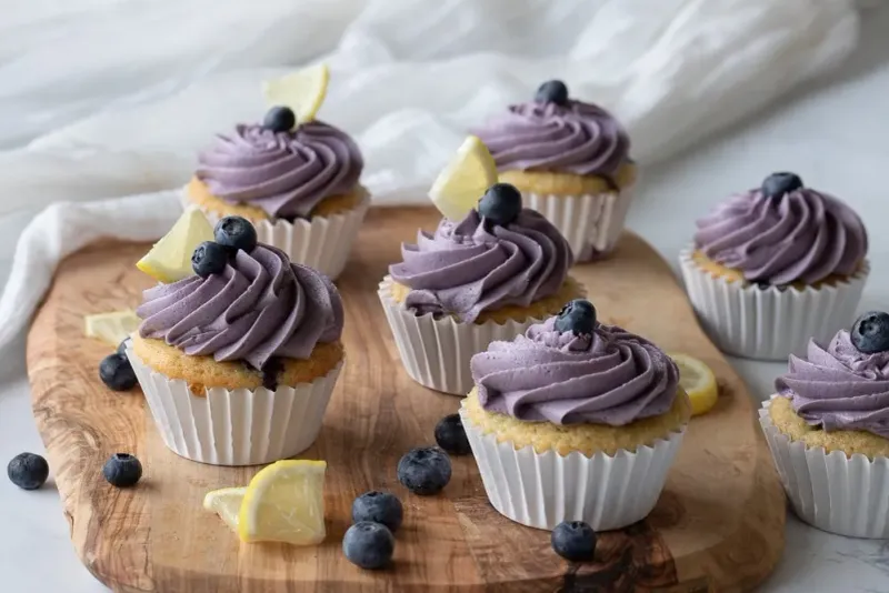 Lemon Blueberry Cupcakes