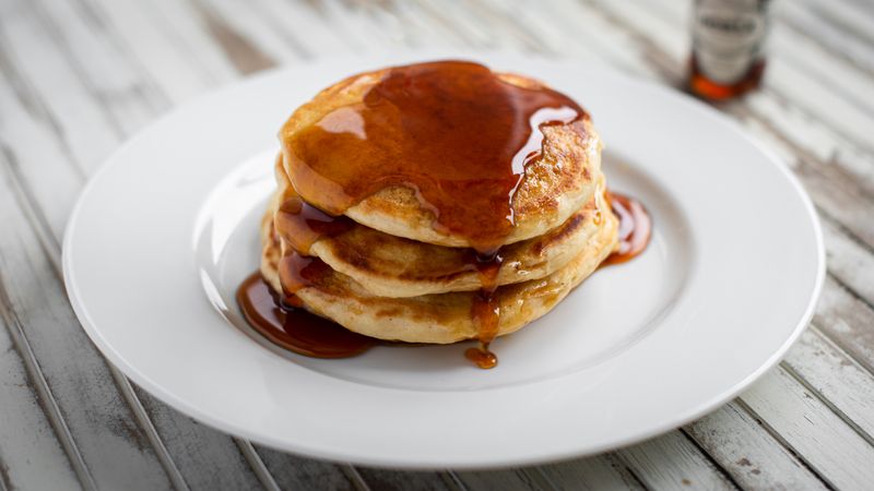 Pancakes With Maple Syrup