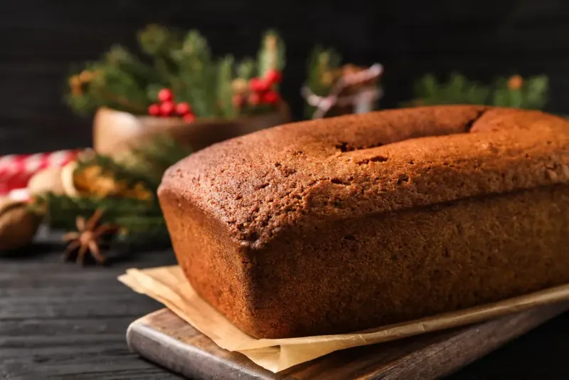 Spiced Ginger Loaf Cake