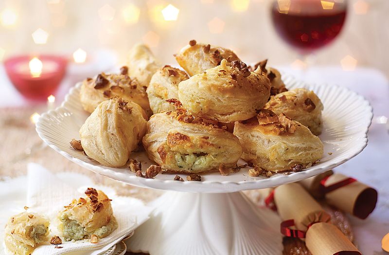 Stilton And Walnut Tartlets
