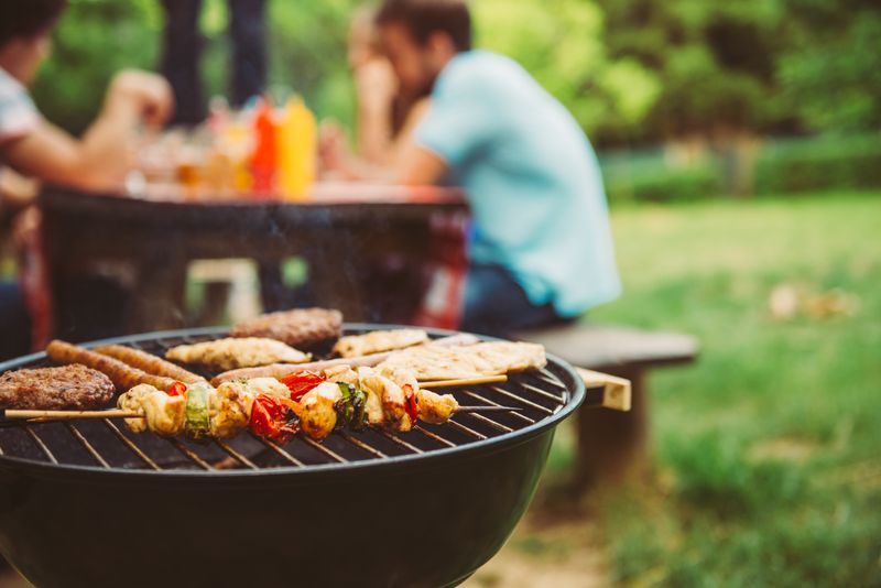 Summer Barbecues In The Garden