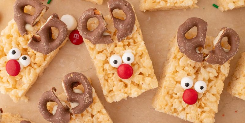 Reindeer Rice Krispie Treats