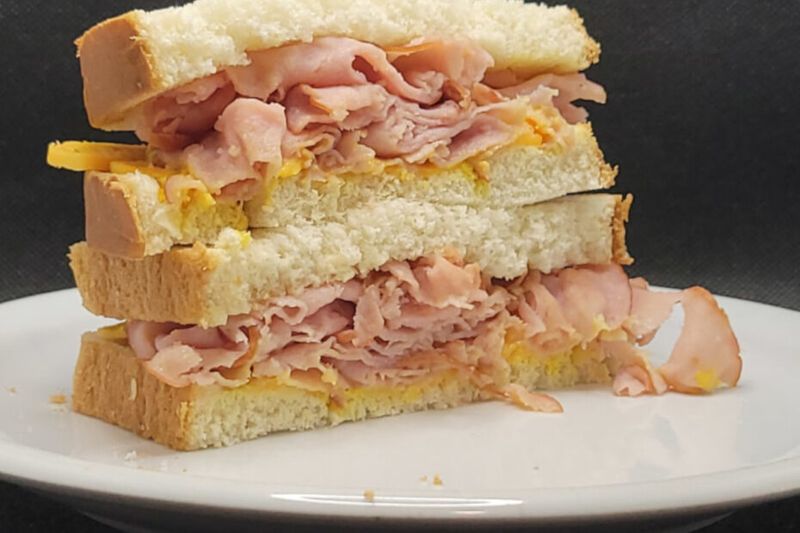 Ham & Mustard On Wholemeal Bread