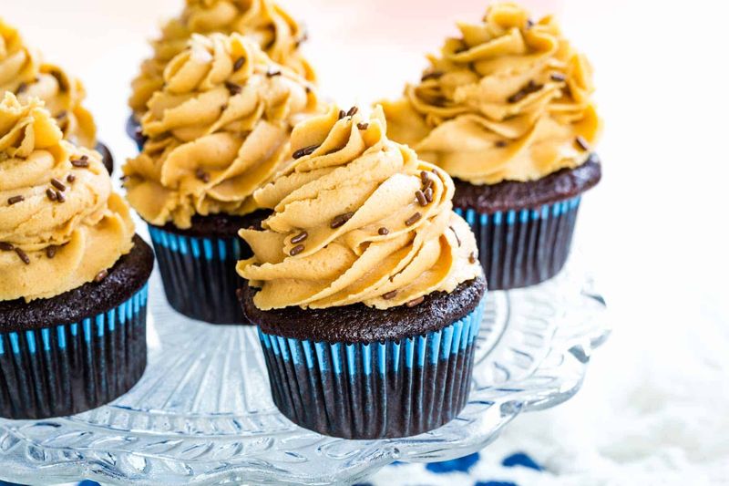 Peanut Butter Chocolate Chip Cupcakes