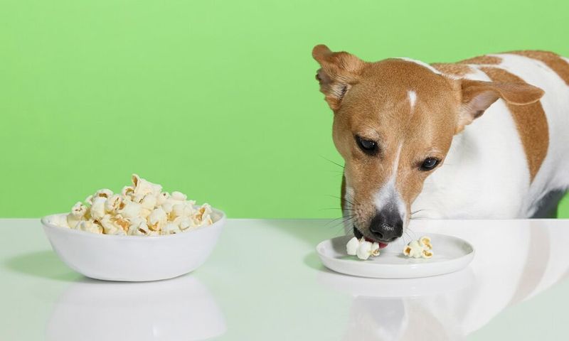 Plain Popcorn (Air-Popped, No Butter/Salt)