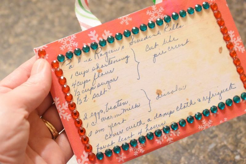 Making Handwritten Recipe Cards To Pass Down