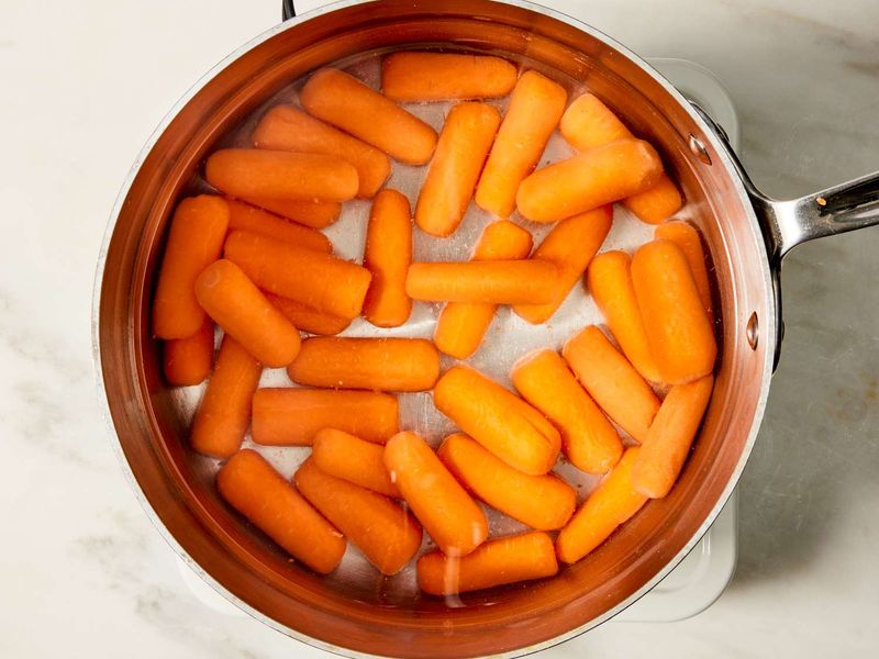Boiled Carrots With No Flavour
