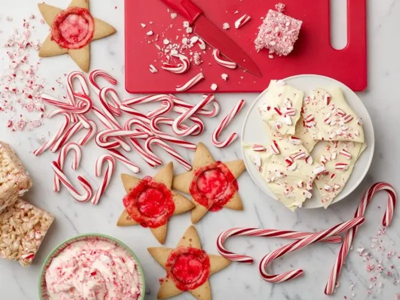 Candy Cane-Flavoured Treats