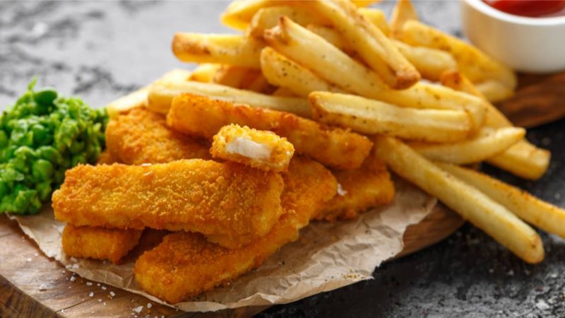 Fish Fingers And Chips