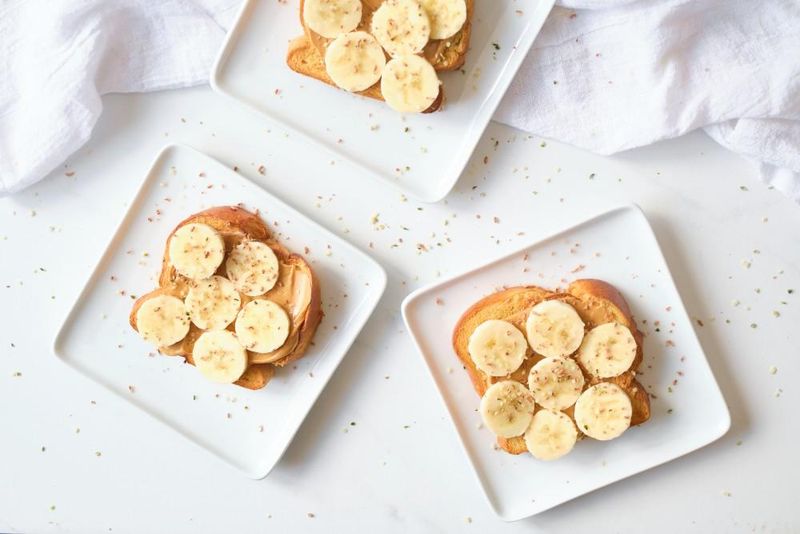 Banana And Peanut Butter Toast Fingers