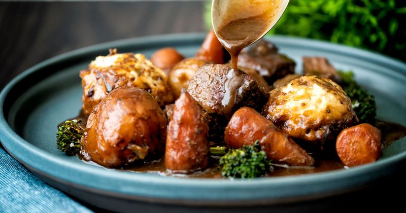 Beef Stew And Dumplings