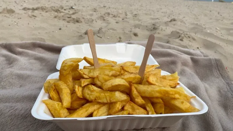 Vinegar-Soaked Chips