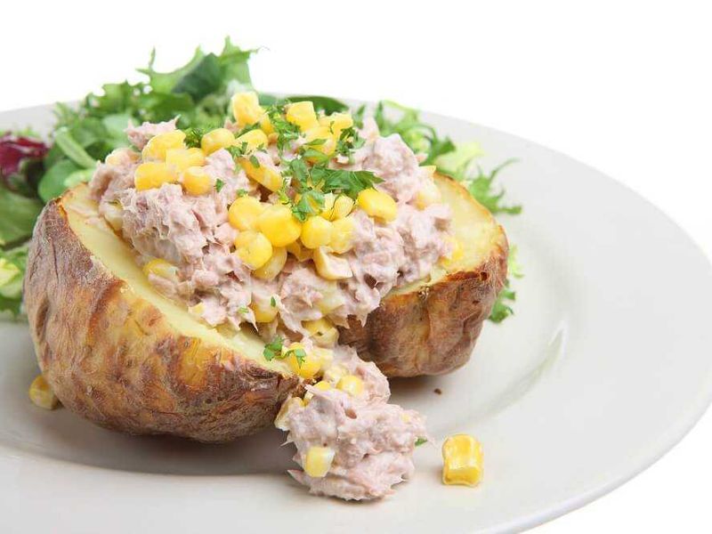 Tuna And Sweetcorn Jacket Potato