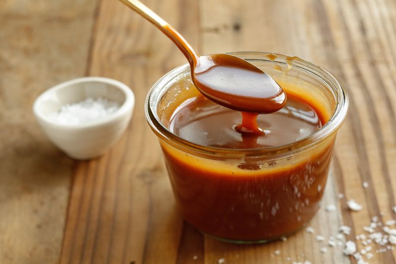 Warm Salted Caramel Sauce