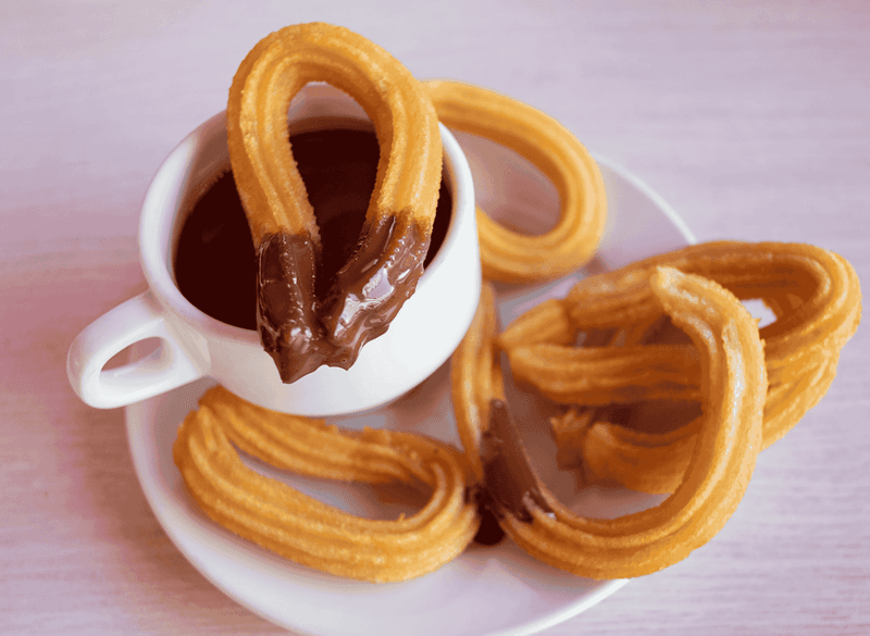 Churros With Chocolate