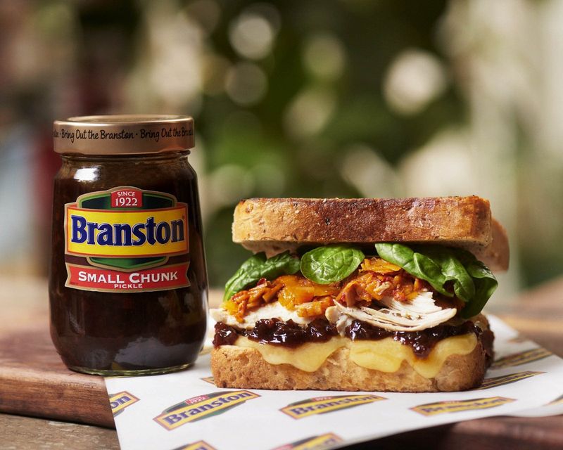Cheese And Branston Pickle
