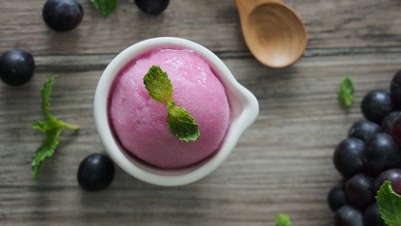 Frozen Grape Slushy