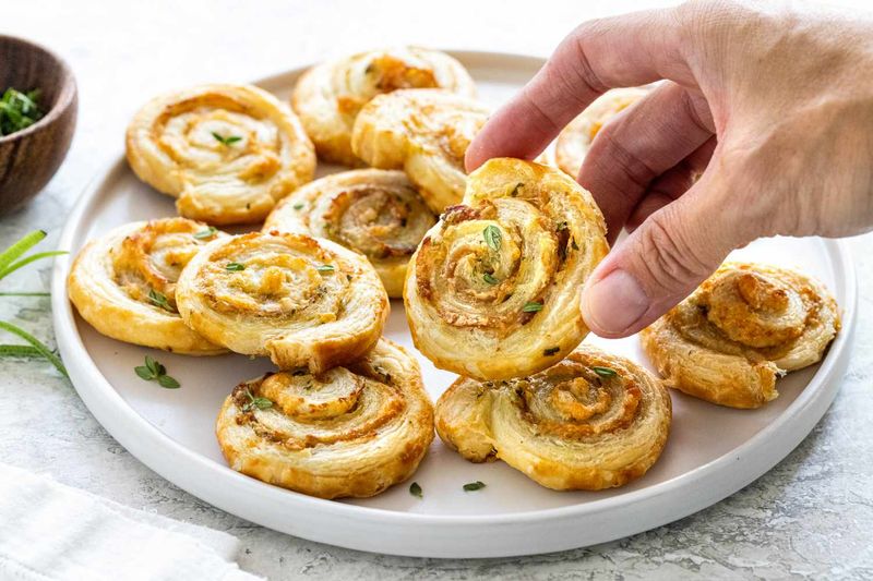 Puff Pastry Pinwheels