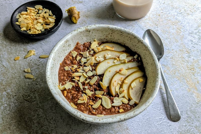 Slice Into Morning Porridge