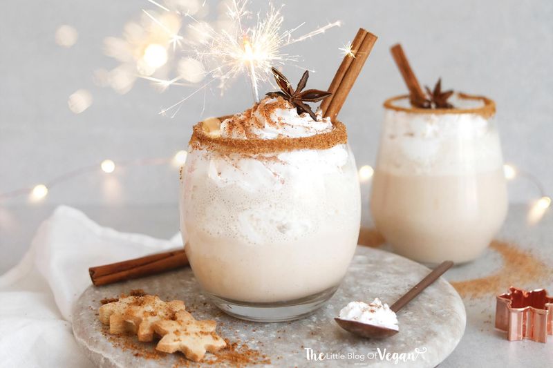 Vegan Eggnog With Coconut Or Almond Milk