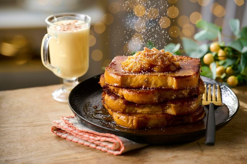 Eggnog French Toast