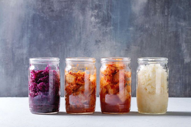Sauerkraut Or Fermented Foods