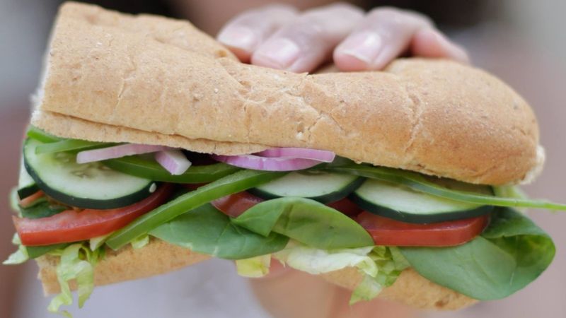 Subway Veggie Delight Sandwich