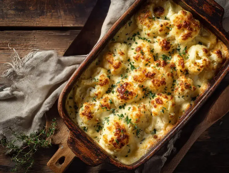 Cauliflower Cheese