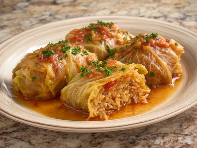 Gołąbki - Stuffed Cabbage Rolls (Poland / Central & Eastern Europe)