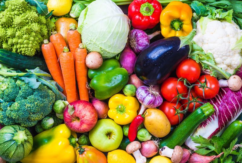 Organic Vegetables And Seasonal Produce