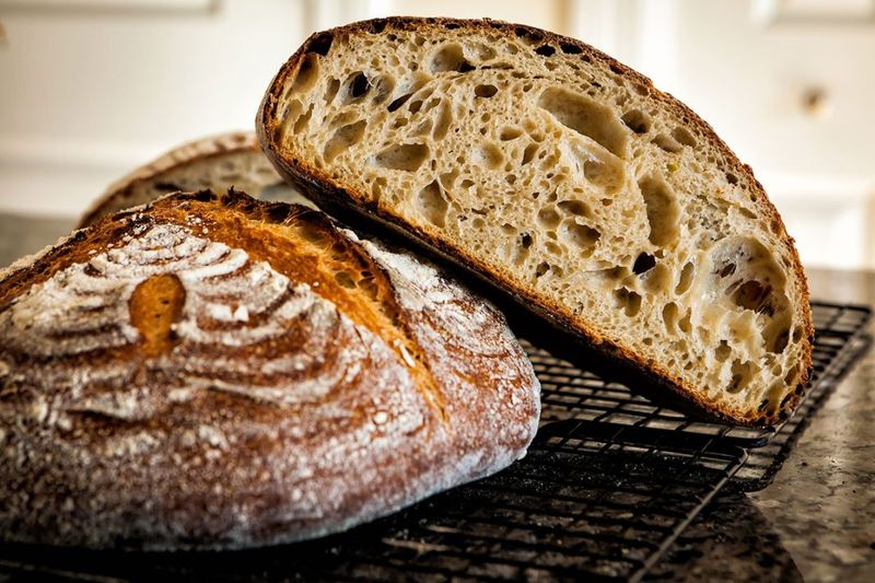 Freshly Baked Sourdough Bread