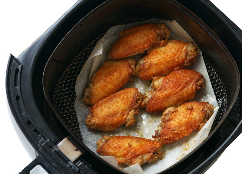 Air-Fried Crispy Chicken Wings