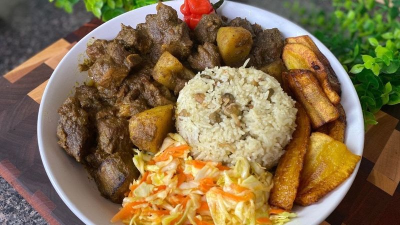 Caribbean Curry Goat