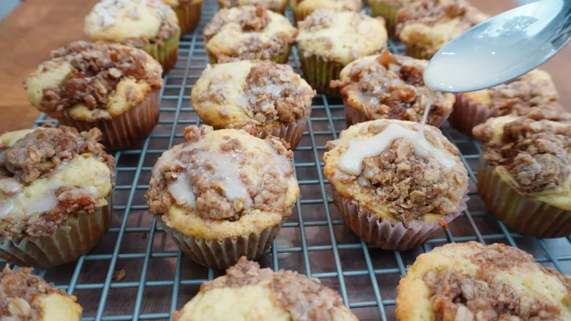 Apple Crumble Cupcakes