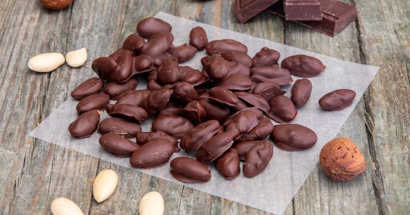 Dark Chocolate-Covered Almonds