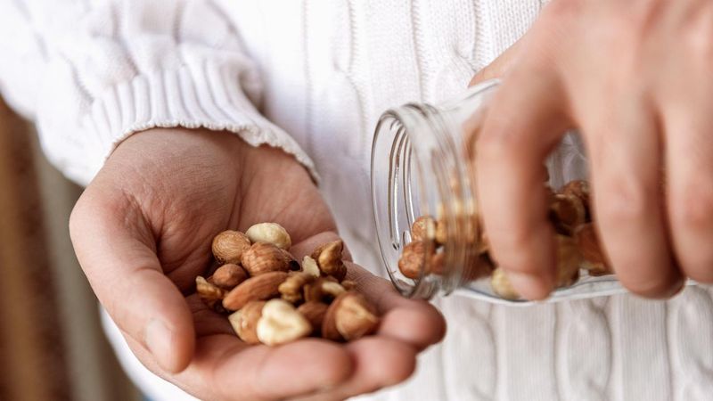 Handful Of Unsalted Nuts