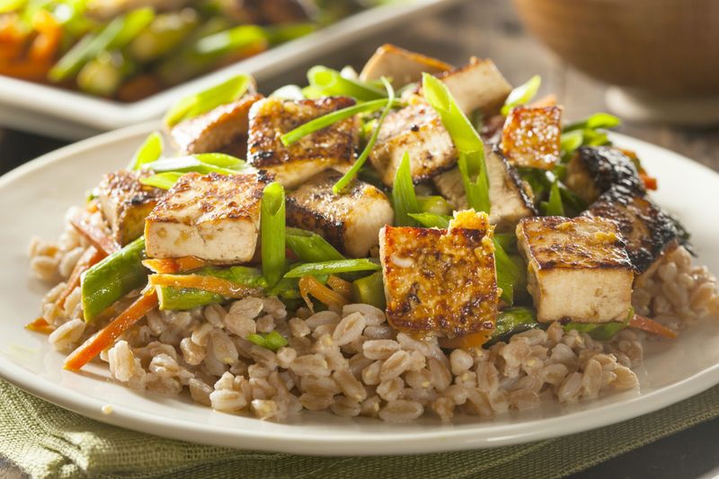 Vegetable Stir-Fry With Brown Rice