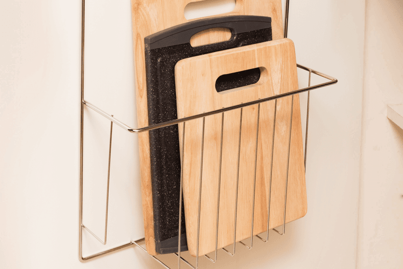 Store Cutting Boards Vertically Instead Of Flat